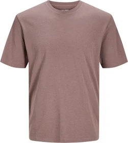 Jack & Jones Basic Organic Cotton T-Shirt kurzarm twilight mauve (Herren)