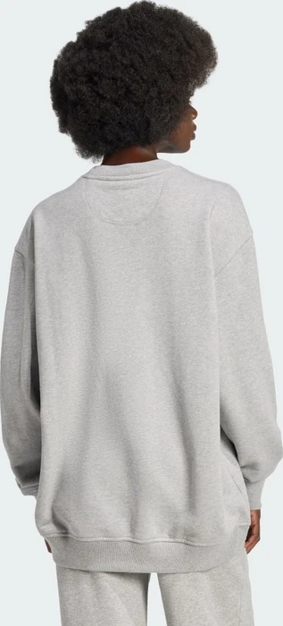 adidas Essentials Oversized French Terry Sweatshirt medium grey heather (Damen)