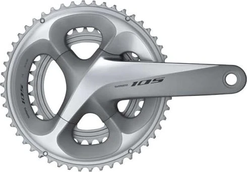 Shimano 105 FC-R7000 50/34 Zähne Kurbelgarnitur 172.5mm spark silver