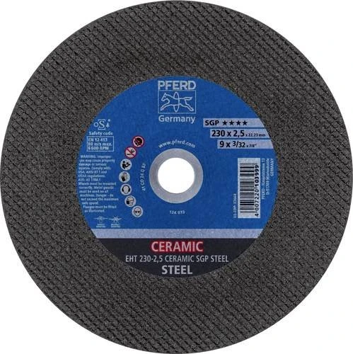 Pferd EHT 230-2.5 CERAMIC SGP STEEL Trennscheibe, 230x2.5x22.23mm, 25 Stück