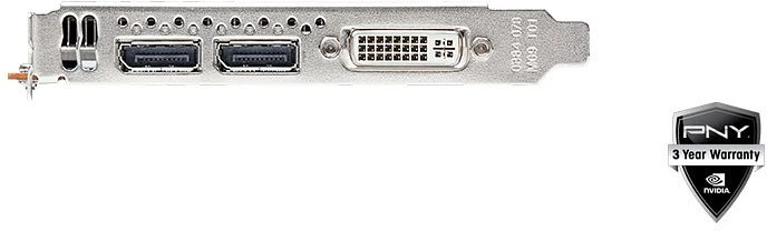 PNY Quadro 2000, 1GB GDDR5, DVI, 2x DP