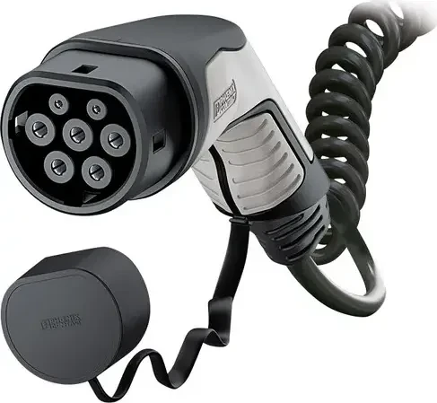 Phoenix Contact AC-Ladekabel 1627128, 16.6kW, 4m Spiralkabel