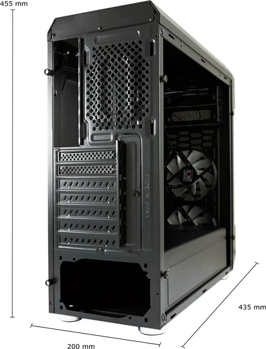 LC-Power Gaming 984B-RGB Dragonslayer 2, Acrylfenster