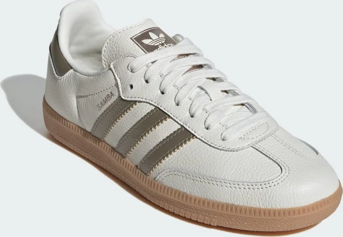 adidas Samba OG off white/cyber metallic/wonder gold met. (Damen)