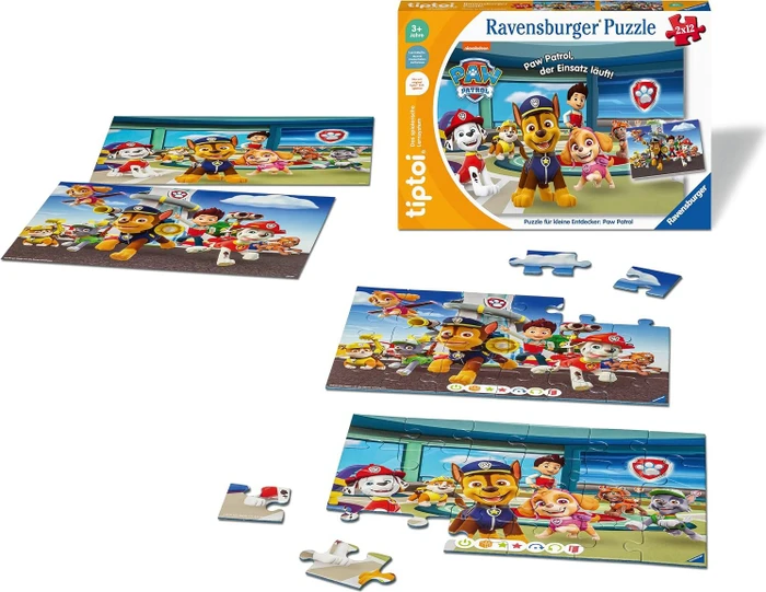 Ravensburger tiptoi Puzzle: Puzzle für kleine Entdecker: Paw Patrol