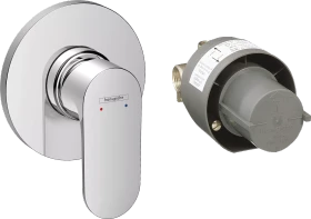 Hansgrohe Rebris S Einhebel-Brausemischer-Set für Unterputzmontage chrom