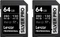 Lexar Professional SILVER PRO R280/W130 64GB 2er-Pack, UHS-II U3, Class 10 Vorschaubild