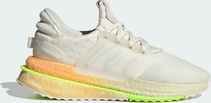 adidas X_PLRBOOST off white/cloud white/linen green (Damen)
