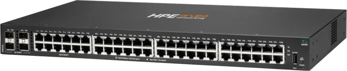 HPE Aruba CX 6000 Series Rackmount Gigabit Managed Switch, 48x RJ-45, 4x SFP