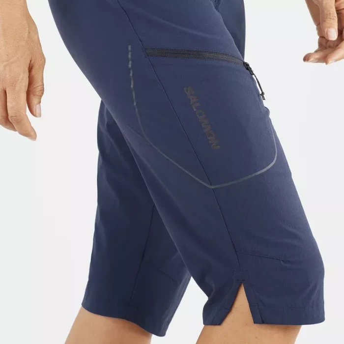 Salomon Wayfarer Capri Hose 3/4 navy iris (Damen)