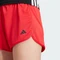 adidas Pacer Essentials Knit High-Rise Shorts pure ruby/black (Damen) Vorschaubild