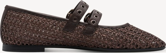 Tamaris Spangenballerinas braun (Damen)