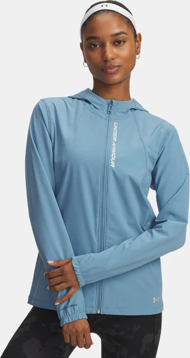 Under Armour OutRun the Storm Laufjacke blue smoke/reflective (Damen)