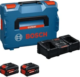 Bosch Professional EXPERT EXBA18V-80 Starterset 18V, 8.0Ah, Li-Ionen, 2 Akkus