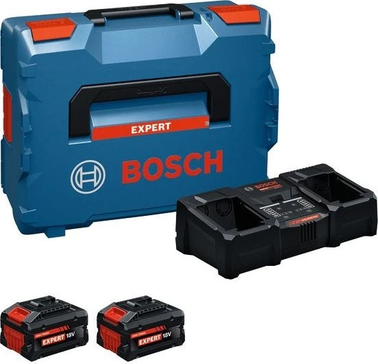 Bosch Professional EXPERT EXBA18V-80 Starterset 18V, 8.0Ah, Li-Ionen, 2 Akkus