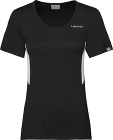Head Club Tech Funktionsshirt kurzarm schwarz (Damen)