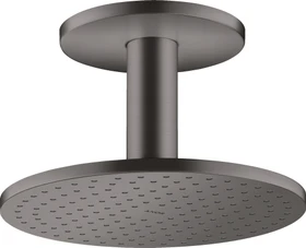 Hansgrohe Axor ShowerSolutions Kopfbrause 250 2jet mit Deckenanschluss brushed black chrome