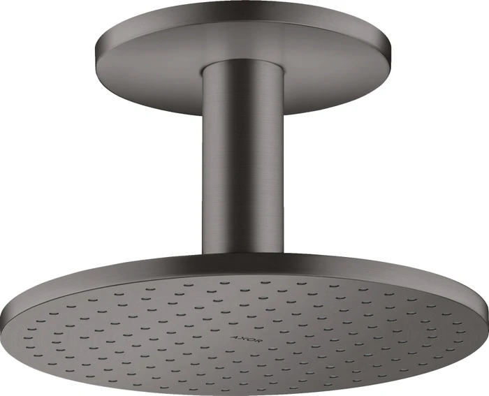 Hansgrohe Axor ShowerSolutions Kopfbrause 250 2jet mit Deckenanschluss brushed black chrome