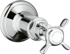Hansgrohe AXOR Montreux Absperrventil Unterputz mit Kreuzgriff chrom