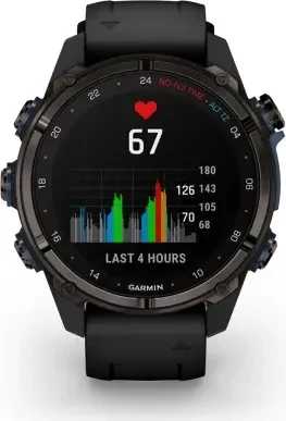 Garmin Descent Mk3i 43mm mit Silikonarmband carbon grey/black