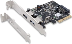 Exsys EX-12001-2, 2x USB-A 3.1, PCIe 3.0 x4 (EX-12001)