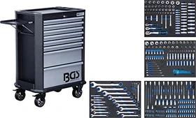 BGS technic Werkzeugwagen bestückt inkl. 296-tlg. Zubehör