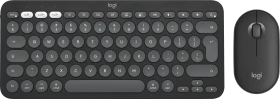 Logitech Pebble 2 Combo for Mac schwarz/grau, Logi Bolt, USB/Bluetooth, US