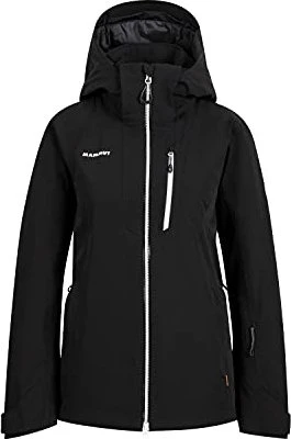Mammut Stoney HS Thermo Skijacke schwarz/weiß (Damen)
