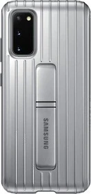 Samsung Protective Standing Cover für Galaxy S20 silber
