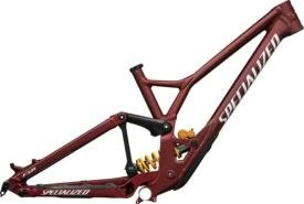 Specialized Demo Race MTB Full-Suspension Rahmenset satin red sky/white