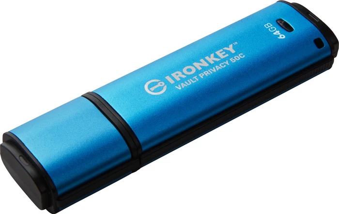Kingston IronKey Vault Privacy 50C 64GB, USB-C, USB 3.2 Gen 1×1