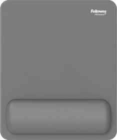 Fellowes Breyta Mausepad mit Handgelenkauflage, 240x200mm, grau