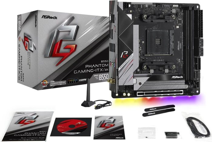 ASRock B550 Phantom Gaming-ITX/ax (AMD AM4)