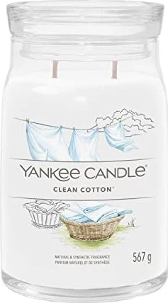 Yankee Candle Clean Cotton Duftkerze