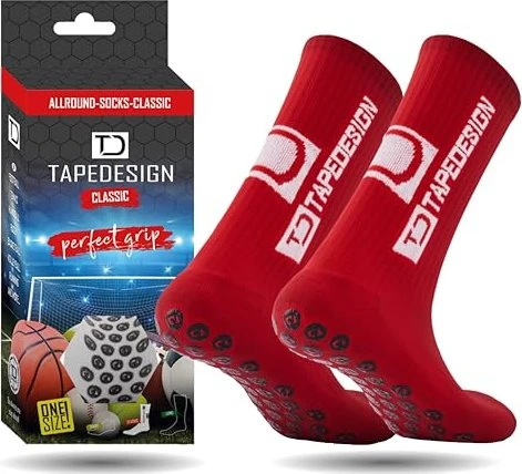 Tapedesign Allround Classic Socken rot