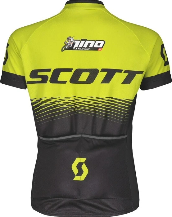 Scott RC Pro Trikot kurzarm black/sulphur yellow (Junior)