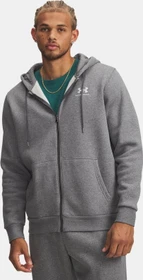 Under Armour Icon Fleece Zip Hoodie pitch grey medium heather/white (Herren)
