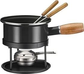 Mäser Käsefondue-Set schwarz,   5-tlg.