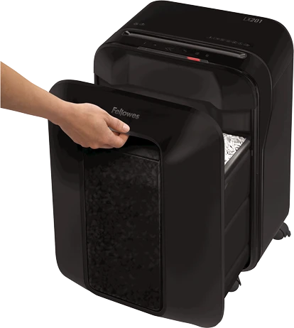 Fellowes Powershred LX201 schwarz, 2x12mm
