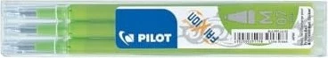 Pilot FriXion Ball BLS-FR7-S3-LG Rollerballmine RB 0.7mm hellgrün, 3er-Pack