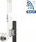 DeLOCK WLAN 802.11 ac/ax/a/b/g/n, Mastmontage Outdoor-Antenne, 5GHz/2.4GHz, 6.20-8dBi, N-Type (Buchse), omnidirektional, weiß Vorschaubild