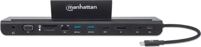 Manhattan 11-in-1 Docking Station, USB-C 3.0 [Stecker]