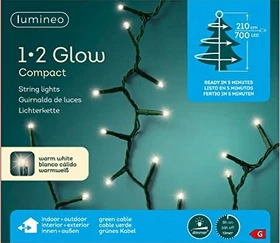 Lumineo Lichterkette LED 700x warmweiß