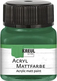Kreul Acryl Mattfarbe, grün, 20ml