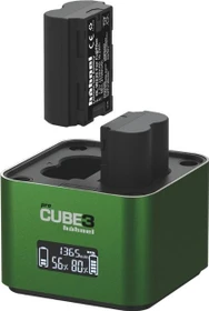Hähnel ProCube 3 Doppelladegerät für Fujifilm
