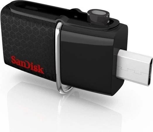 SanDisk Ultra Dual Android 128GB schwarz, USB-A + USB Micro-B, USB 3.2 Gen 1×1, USB 2.0