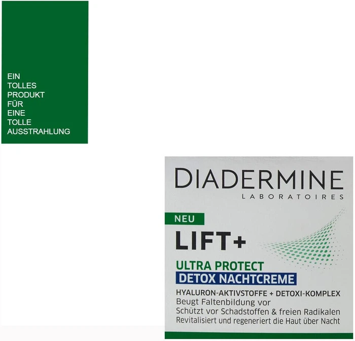 Diadermine Lift+ Ultra Protect Detox Nachtcreme, 50ml
