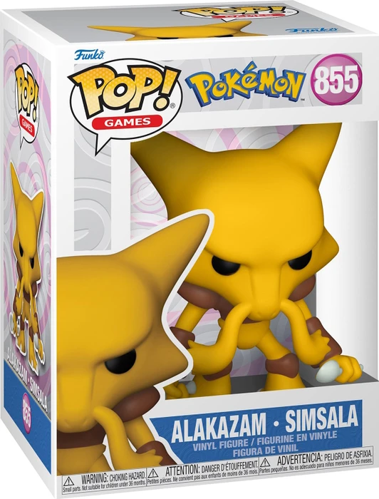 FunKo Pop! Games - Pokémon - Alakazam, Simsala