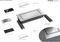Schulte EVOLine BackFlip Cuisine, 2-fach, 1x USB-A, 2.5m, weiß Vorschaubild