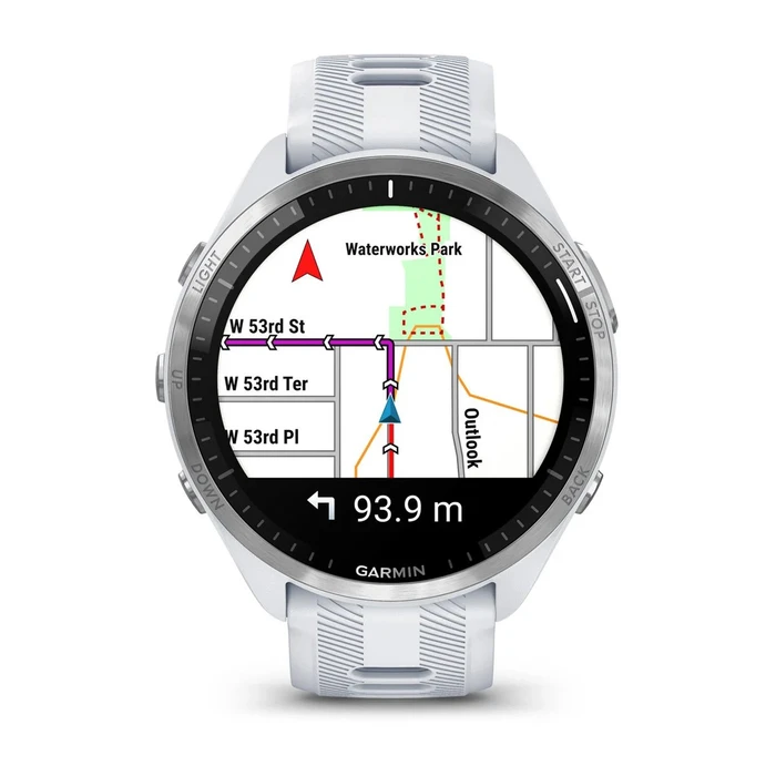 Garmin Forerunner 965 whitestone/powder grey